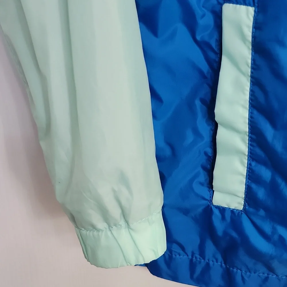 Cat & Jack Kids Colorblock Hoodie Windbreaker Jacket Girls M(8/10) Pull On